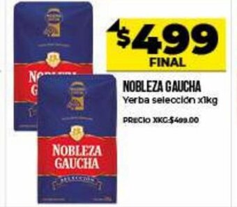 Supermayorista Vital Nobleza Gaucha Yerba selección x 1kg oferta