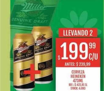 Supermercados Todo Cerveza heineken oferta