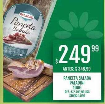 Supermercados Todo Panceta salada paladini oferta