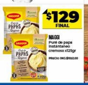 Supermayorista Vital Maggi Purè de papa Instantaneo cremoso x 125gr oferta