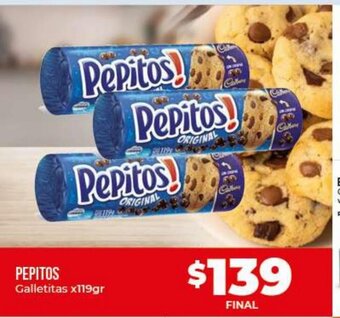Supermayorista Vital Pepitos Galletitas x 119gr oferta