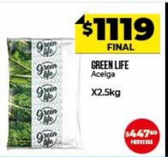 Supermayorista Vital Green Life Acelga x 2.5kg. oferta