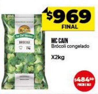 Supermayorista Vital Mc Cain Brocoli congelado x 2kg oferta