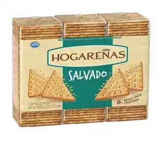 Carrefour Galletitas salvado hogareñas 200 g. x 3 uni oferta