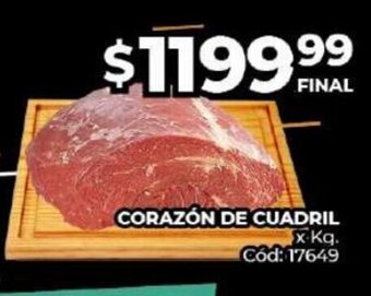 Diarco Corazón De Cuadril x kg oferta