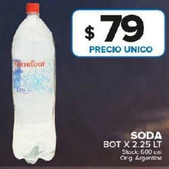 Carrefour Maxi Soda bot x 2.25 Lt. oferta