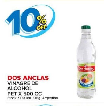 Carrefour Maxi Dos Anclas Vinagre De Alcohol Pet x 500 cc oferta