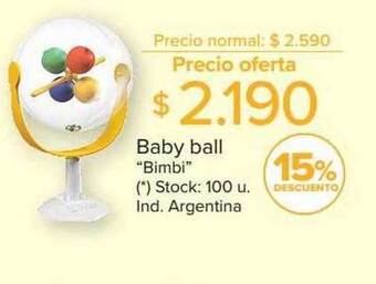Carrefour Baby ball oferta