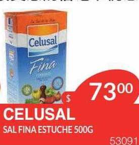 Masivos Celusal sal fina estuche oferta