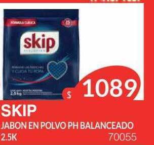 Masivos Skip jabon en polvo ph balanceado oferta