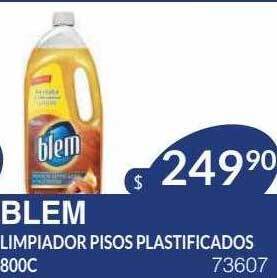 Masivos Blem limpiador pisos plastificados oferta