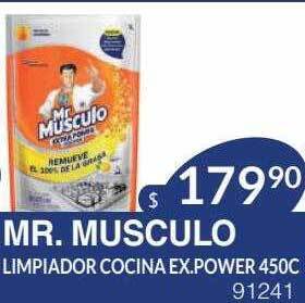 Masivos Mr musculo limpiador cocina ex power oferta