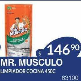 Masivos Mr musculo limpiador cocina oferta