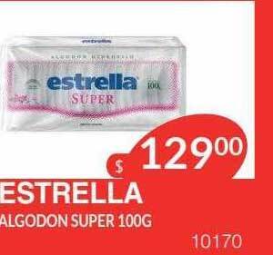 Masivos Estrella algodon super oferta