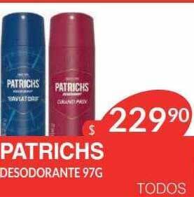 Masivos Patrichs desodorante oferta