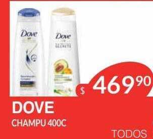 Masivos Dove champu oferta