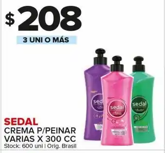 Carrefour Maxi Crema para peinar sedal 300cc oferta