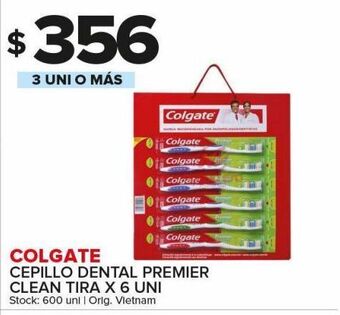 Carrefour Maxi Cepillo dental colgate premier clean tira x 6uni oferta