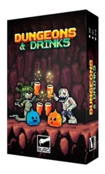 Kinderland Dungeons and drinks juego de mesa buro - previas amigos oferta