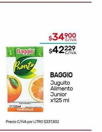 Nini Mayorista Baggio juguito alimento junior oferta