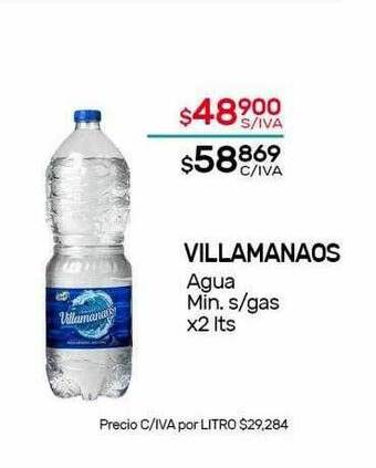 Nini Mayorista Villamanaos agua min. s-gas oferta
