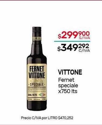 Nini Mayorista Vittone fernet speciale oferta