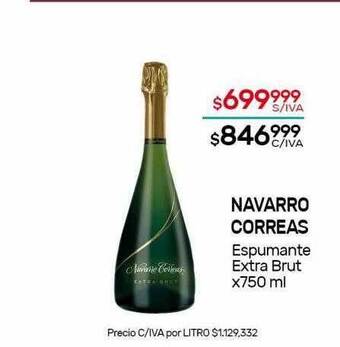 Nini Mayorista Navarro correas espumante extra brut oferta