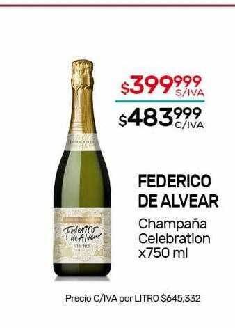 Nini Mayorista Federico de alvear champaña celebration oferta