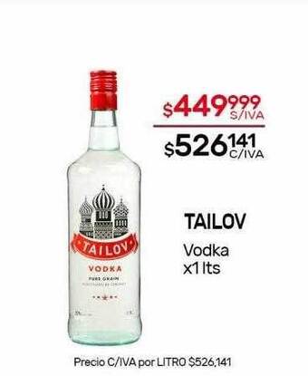 Nini Mayorista Tailov vodka oferta