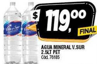 Supermercados Yaguar Agua mineral v.sur oferta