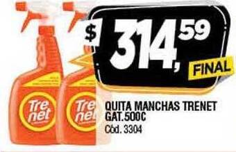 Supermercados Yaguar Quita manchas trenet oferta