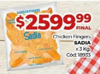 Diarco SADIA chicken fingers oferta