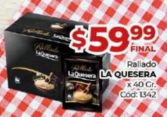 Diarco LA QUESERA rallado oferta