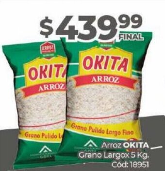 Diarco OKITA arroz oferta