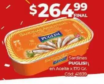Diarco PUGLISI sardinas oferta
