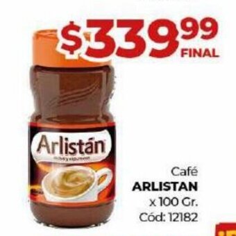 Diarco ARLISTAN café oferta