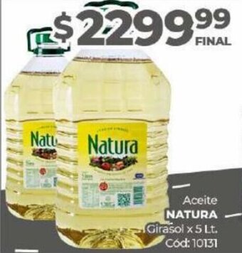 Diarco NATURA aceite oferta