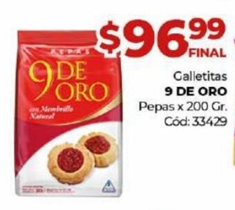 Diarco 9 DE ORO galletitas oferta