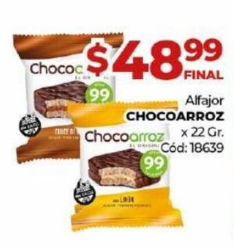 Diarco CHOCOARROZ alfajor oferta