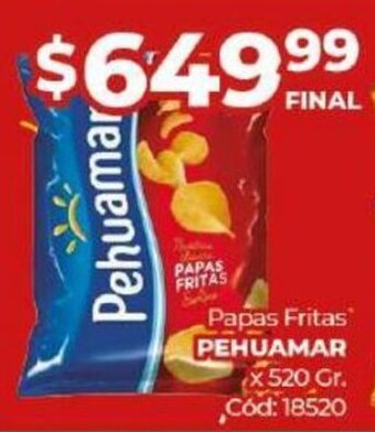 Diarco PEHUAMAR papas fritas oferta