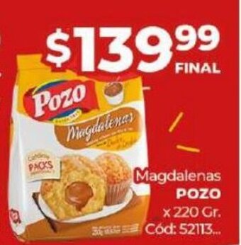 Diarco POZO magdalenas oferta