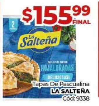 Diarco LA SALTEÑA tapas de pascualina oferta