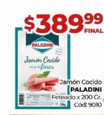Diarco PALADINI jamón cocido oferta