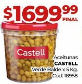 Diarco CASTELL aceitunas oferta