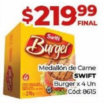 Diarco SWIFT medallón de carne oferta