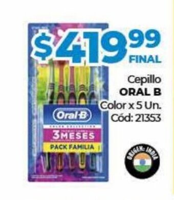 Diarco ORAL B cepillo oferta