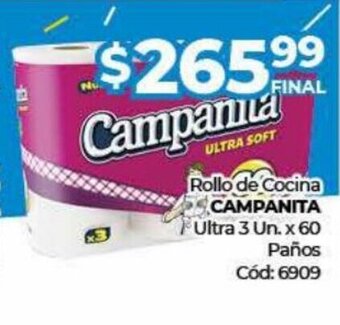 Diarco CAMPANITA rollo de cocina oferta