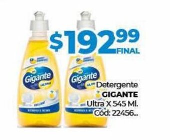 Diarco GIGANTE detergente oferta
