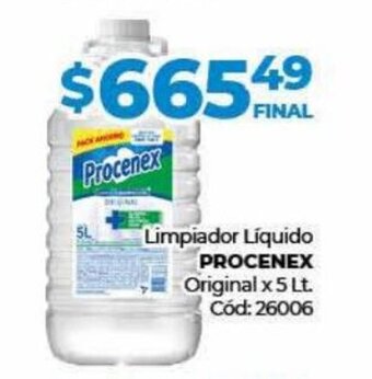 Diarco PROCENEX limpiador liquido oferta