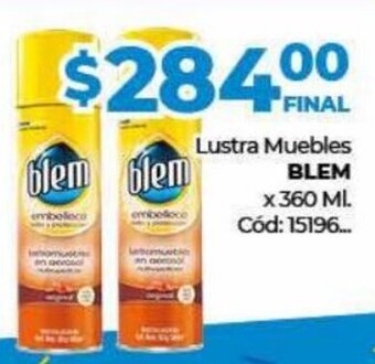 Diarco BLEM lustra muebles oferta